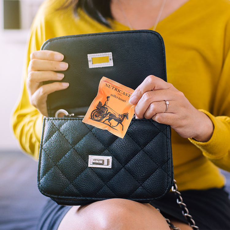 Millet Kesari - (Millets and Orange Bites)