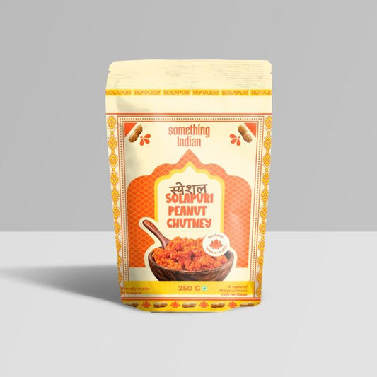 Solapuri Peanut Chutney (Without Garlic)